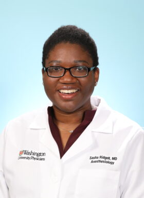 Portrait of Sasha Ridgell, MD
